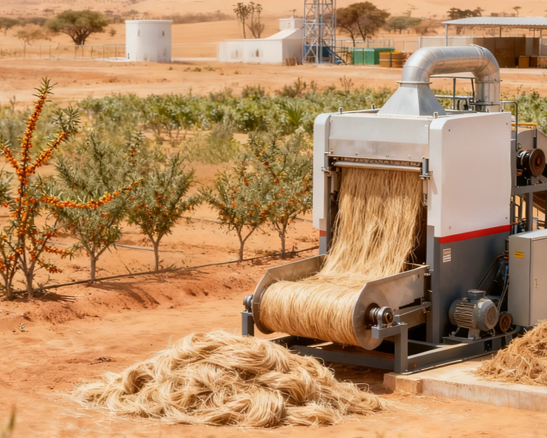 Chinese Enterprises Partner with Africa to Develop Desert Plant Fibers, Pioneering a New “Goodwill Fiber” Industry